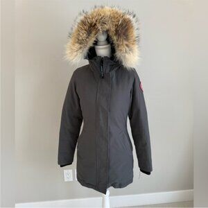 Canada Goose Victoria Parka Jacket with Fur Hood